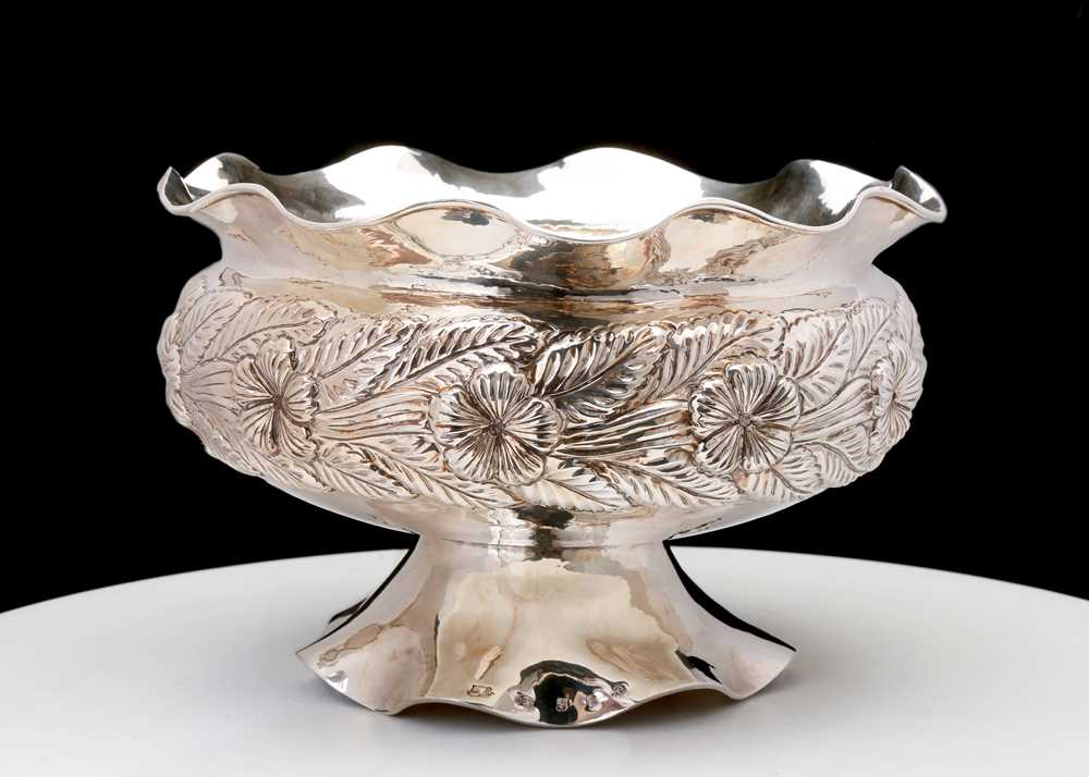 Lot 374 - A Victorian antique Britannia standard silver...