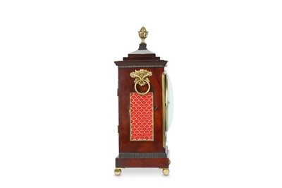 Lot 92 - A REGENCY MAHOGANY AND BRASS MOUNTED FUSEE...
