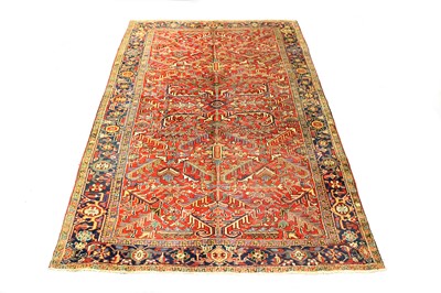 Lot 19 - A HERIZ CARPET, NORTH-WEST PERSIA, EARLY 20th...