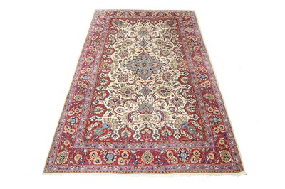 Lot 38 - A FINE ISFAHAN CARPET, WEST PERSIA, MID 20th...