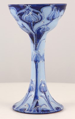 Lot 146 - A WILLIAM MOORCROFT FLORIAN WARE CHALICE,...