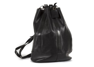Lot 538 - Louis Vuitton black epi leather Randonnee GM...