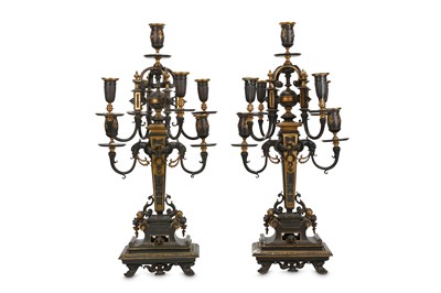 Lot 330 - A PAIR OF LATE 19TH CENTURY RENAISSANCE...