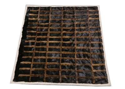 Lot 250 - Nelly Chelala mink and cashmere blanket,...