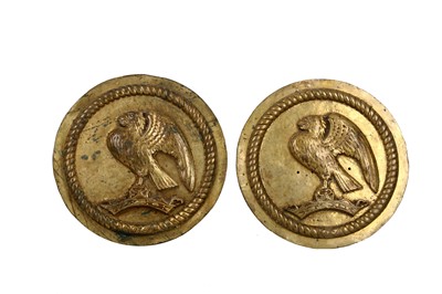 Lot 309 - A PAIR OF REGENCY PATINATED AND GILT BRONZE...