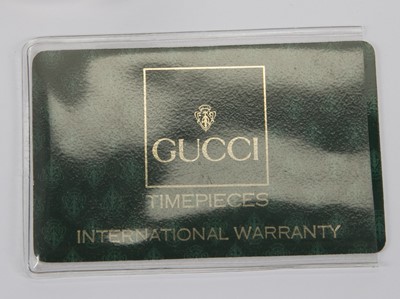 Lot 623 - Gucci interchangeable cocktail watch, c.1993,...
