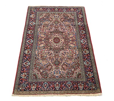 Lot 5 - A FINE ISFAHAN RUG, WEST PERSIA, CIRCA 1930....