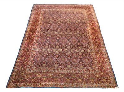 Lot 3 - A FINE SIGNED LAVAR KERMAN CARPET, CENTRAL...