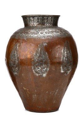 Lot 103 - A PERSIAN ZAND OR EARLY QAJAR PERIOD VASE, in...