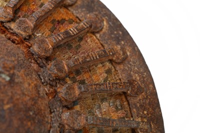 Lot 118 - TWO TURKISH OTTOMAN 'BUCKLER' WAR SHIELDS....
