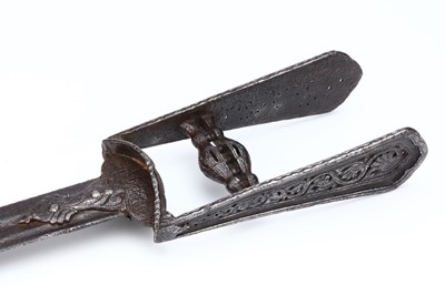 Lot 133 - TWO FINE SOUTH INDIAN OPENWORK KATAR DAGGERS....