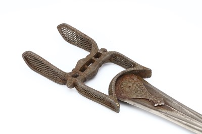 Lot 133 - TWO FINE SOUTH INDIAN OPENWORK KATAR DAGGERS....