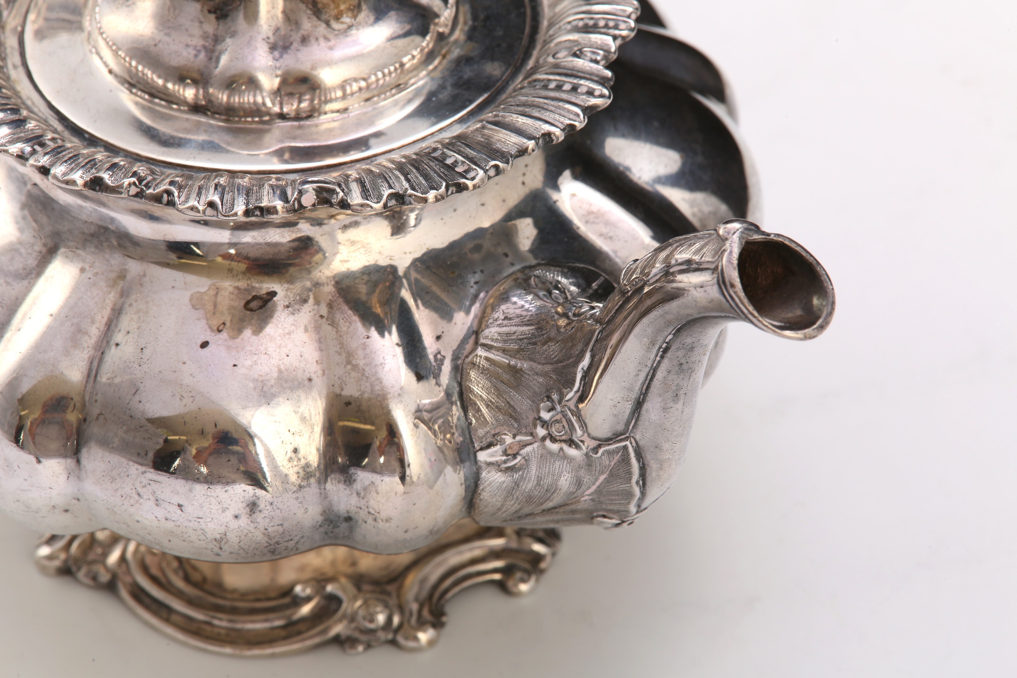 Lot 443 - A mid-19th century Indian Colonial silver