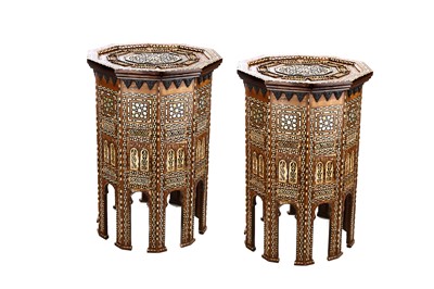 Lot 190 - A PAIR OF VERY LARGE AND IMPRESSIVE MOORISH...