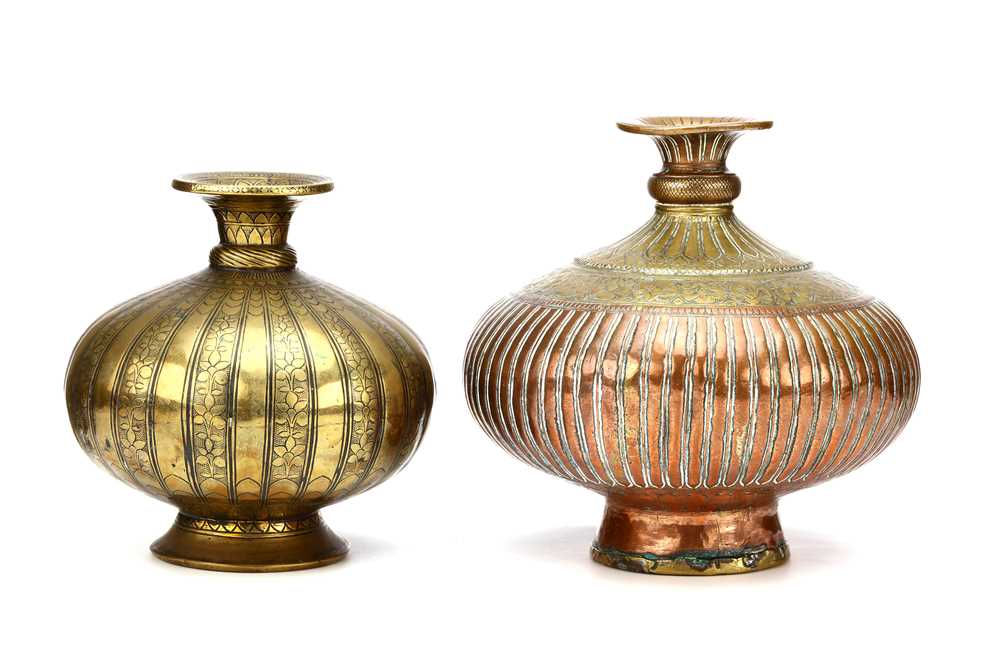 Lot 218 - TWO FINE SOUTH INDIAN LOTA VESSELS, both of...