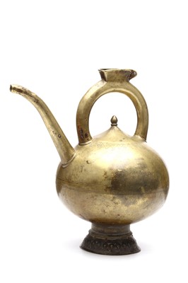 Lot 232 - A RARE SOUTH INDIAN DECCANI, KETTLE SHAPED...