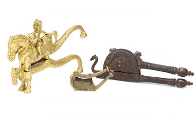 Lot 239 - THREE INDIAN BETEL NUT CUTTERS, to include a...