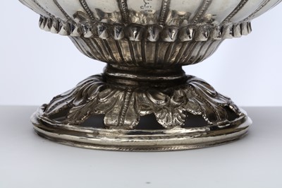 Lot 252 - A MOGHUL NORTH INDIAN, SILVER ROSEWATER...