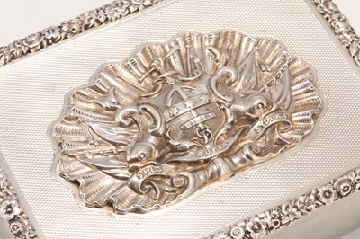 Lot 229 - A large Victorian antique sterling silver...