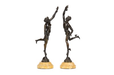 Lot 98 - AFTER GIAMBOLOGNA (ITALIAN 1529-1608): A PAIR...