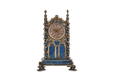 Lot 206 - A LATE 19TH CENTURY GOTHIC REVIVAL LAPIS...
