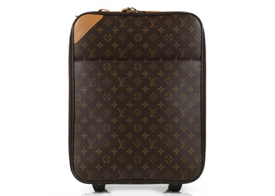 Lot 321 - Louis Vuitton Pegase 45 rolling suitcase,...