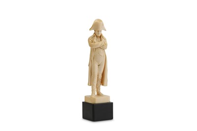 Lot 337 - A LATE 19TH CENTURY DIEPPE IVORY FIGURE OF...