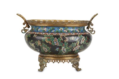 Lot 163 - A LATE 19TH CENTURY FRENCH JAPONISME GILT...