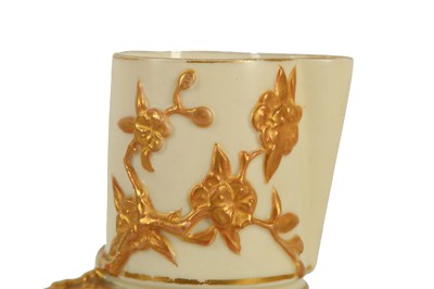 Lot 159 - TWO ROYAL WORCESTER AESTHETIC MOVEMENT...