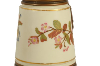 Lot 159 - TWO ROYAL WORCESTER AESTHETIC MOVEMENT...