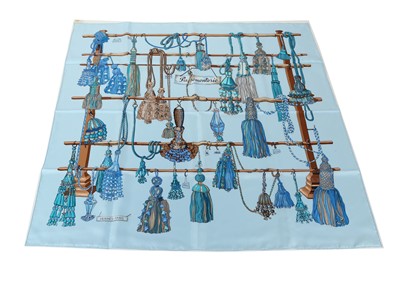 Lot 393 - Hermes 'Passementerie' silk scarf, designed in...