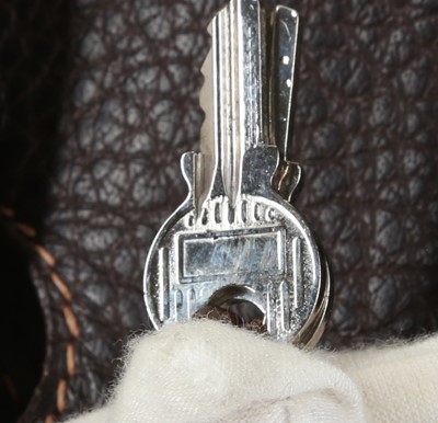 Lot 208 - Hermes Nicotine/Cocao Buffle Skipper Birkin 35,...