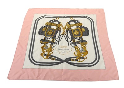 Lot 311 - Hermes 'Brides de Gala' silk scarf, designed...
