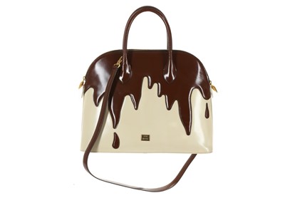 Lot 201 - Franco Moschino 'Dripping Chocolate' handbag,...