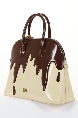 Lot 201 - Franco Moschino 'Dripping Chocolate' handbag,...