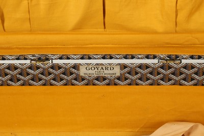 Lot 223 - Set of vintage Goyard luggage, 20th century,...