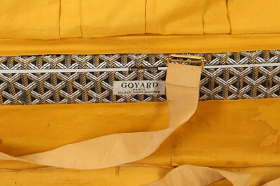 Lot 223 - Set of vintage Goyard luggage, 20th century,...