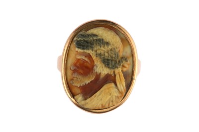 Lot 189 - A  RARE  AND  IMPORTANT  CARVED AGATE  CAMEO ...