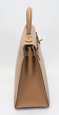 Lot 286 - Hermes Natural Chamonix Kelly Sellier 32,...