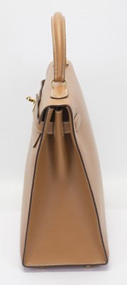 Lot 286 - Hermes Natural Chamonix Kelly Sellier 32,...