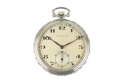 Lot 38 - BOON. AN ART DECO STAINLESS STEEL CHRONOMETER...