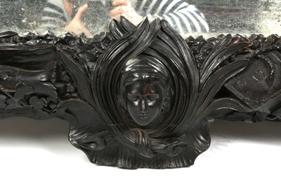 Lot 103 - A LARGE MID 19TH CENTURY VENETIAN CARVED AND...