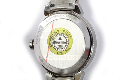 Lot 76 - CONCORD. A LADIES STAINLESS STEEL QUARTZ...