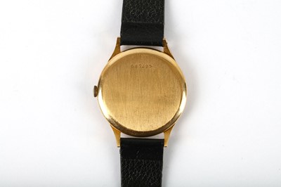 Lot 78 - ZENITH. AN 18K GOLD MANUAL WIND WRISTWATCH....