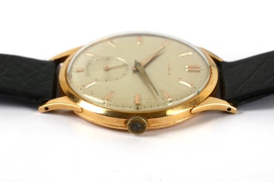 Lot 78 - ZENITH. AN 18K GOLD MANUAL WIND WRISTWATCH....