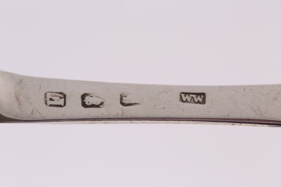 Lot 141 - A George III antique Irish sterling silver...
