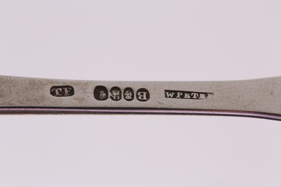 Lot 141 - A George III antique Irish sterling silver...