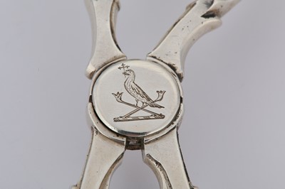 Lot 107 - A Victorian antique sterling silver pair of...