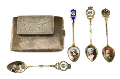 Lot 177 - A mixed group of Continental antique silver...