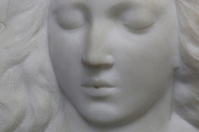 Lot 41 - ALBERT MARQUE (FRENCH, 1872-1947): A MARBLE...